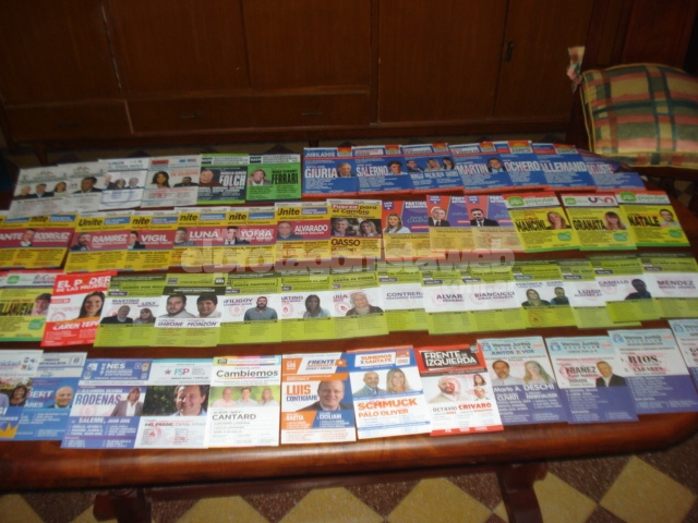 57 boletas de precandidatos a Diputados Nacionales en Santa Fe por 17 fuerzas