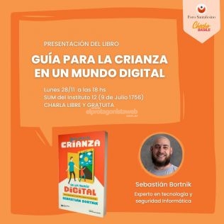 Presentan el libro “Guía de Crianza en un Mundo Digital” en Santa Fe