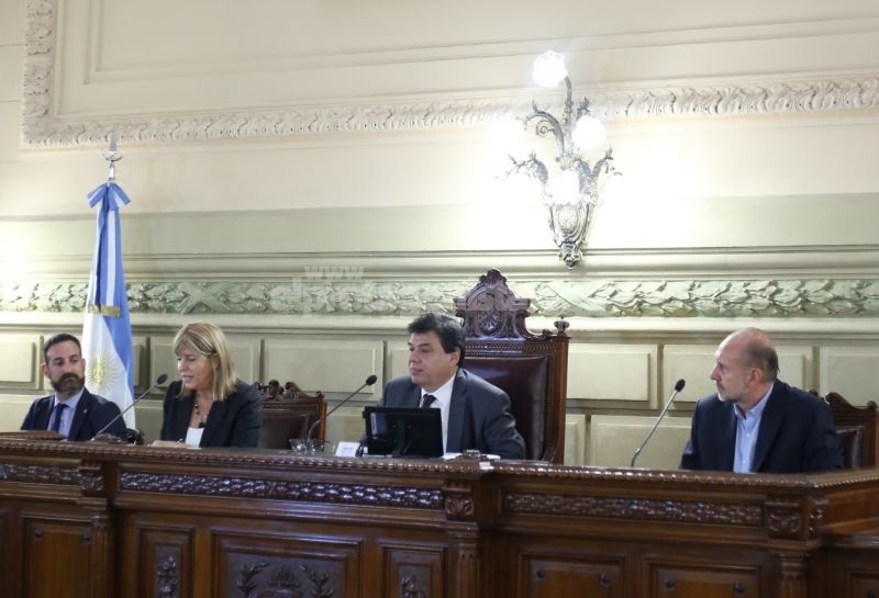 Moroni, Perotti, Rodenas y Sukerman en apoyo a la Ley de Riesgo de Trabajo