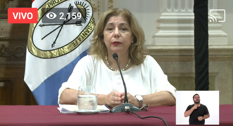 Para Sonia Martorano, “el aislamiento social, preventivo y obligatorio ha sido una medida acertada, adecuada y muy oportuna”