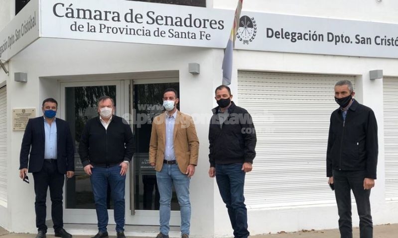 El Senador Michlig acompañó al Ministro de Trabajo Roberto Sukerman en distintas actividades por el Dpto. San Cristóbal