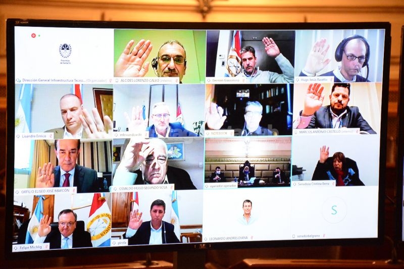 Senadores y Senadora, este jueves 10 de setiembre de 2020, sesionarán en forma total y absolutamente virtual