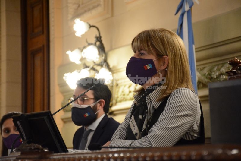 El Senado, nuevamente en sesión virtual, presidido por Alejandra Rodenas, sancionó 14 Proyectos de Ley