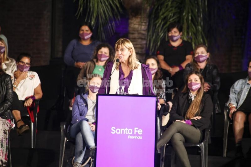 Rodenas participó de la presentación de los 40 Puntos Violetas