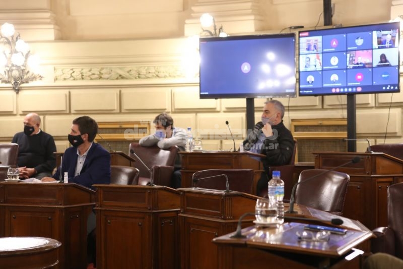 Alcides Calvo consiguió apoyo para lograr un servicio judicial más efectivo y en mejorar la calidad educativa