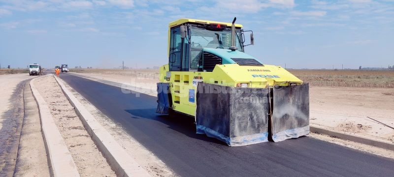 La provincia avanza en la etapa final de la pavimentación de la ruta 10