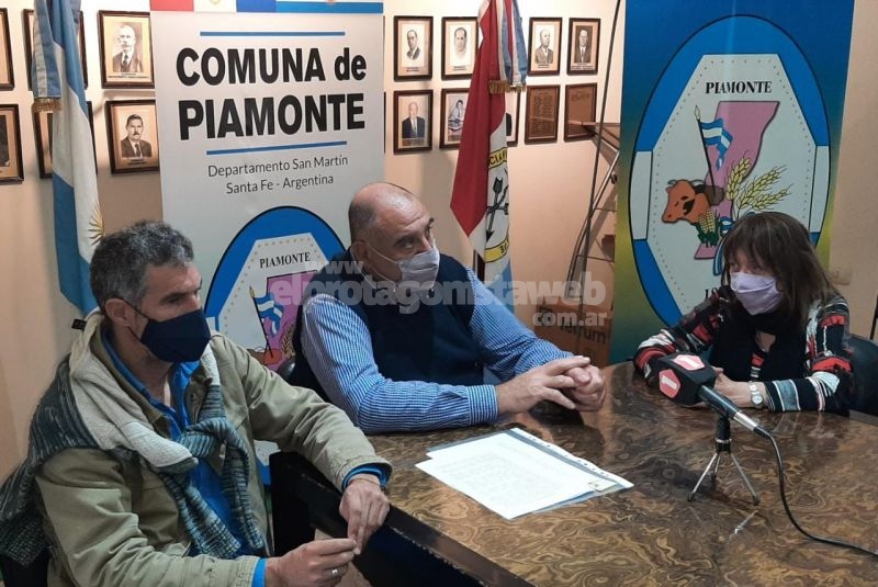 Berra entregó fondos del Plan Incluir para Piamonte y María Susana
