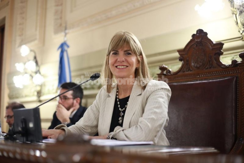 Alejandra Rodenas retomó sus funciones institucionales