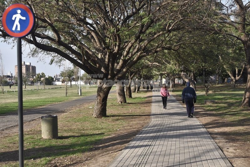 El Parque Federal ya cuenta con un sendero para peatones