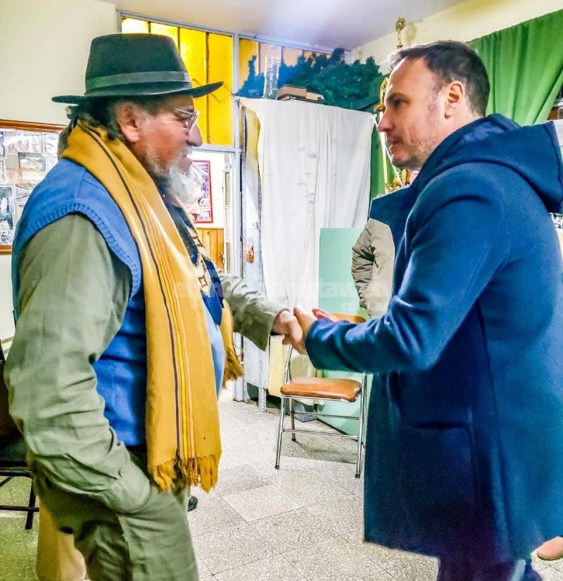 Enrico en distintos barrios de Venado Tuerto