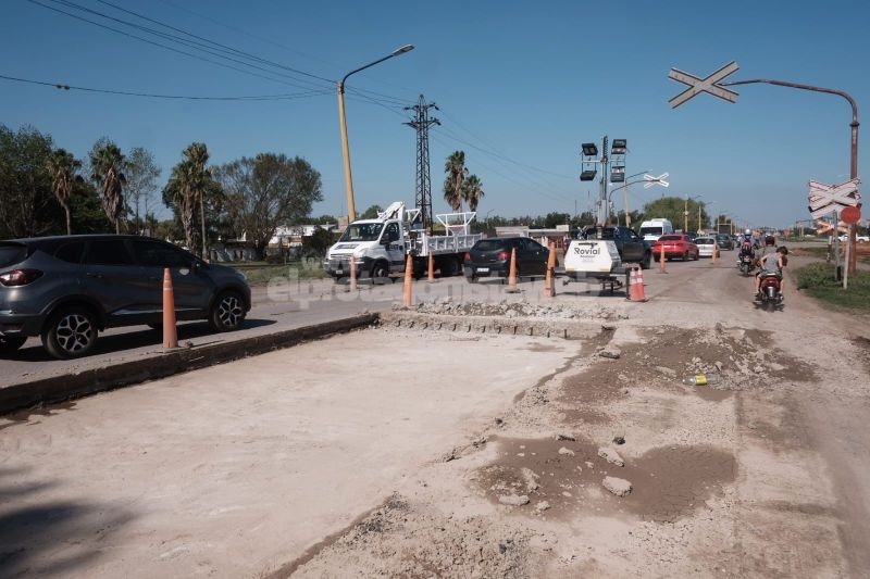 Pipi Traferri celebró que “después se mucho insistir” comenzó la reparación de la A012 y el acceso San Lorenzo Sur a la Autopista