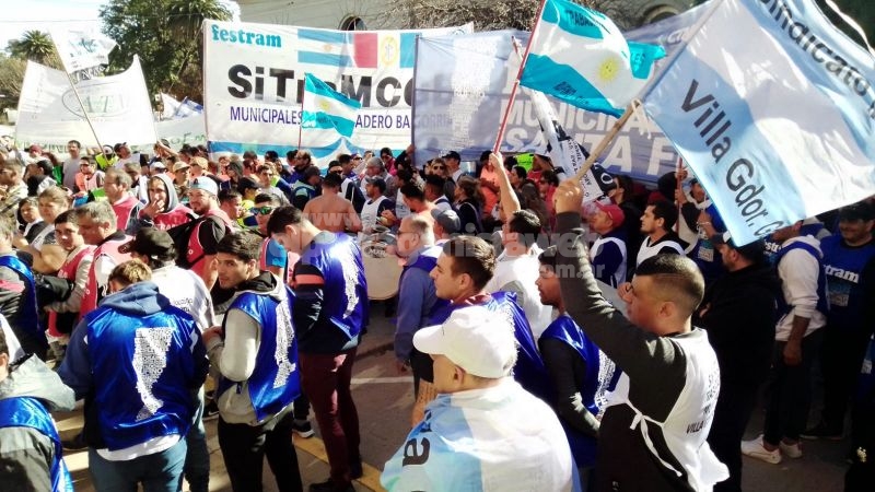 La solidaridad y la unión en la lucha puede garantizar los derechos de los trabajadores municipales  