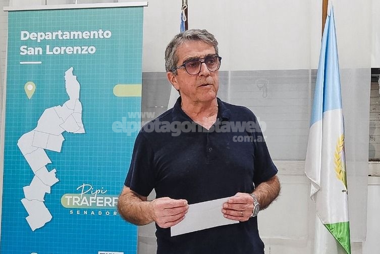 Traferri brindó detalles sobre 88 millones de pesos que fueron asignados a municipios y comunas del departamento San Lorenzo