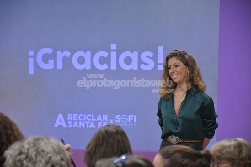 Galnares: ''Con 91 inscriptos de 46 localidades iniciamos ''A reciclar Santa Fe''