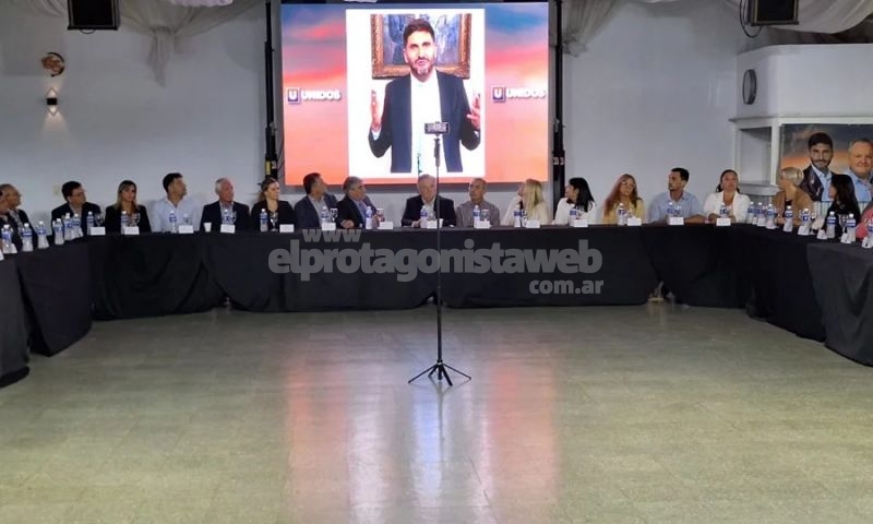 Presentación de todos los candidatos departamentales de «Unidos para Cambiar Santa Fe» en la ciudad San Cristóbal