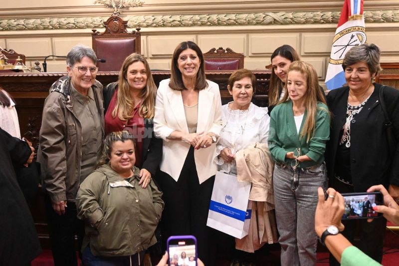 Beatriz Boquete fue homenajeada en la Cámara de Diputados por su labor al frente del Hogar San Roque