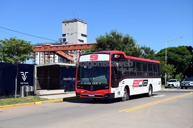 La línea 9 de colectivos comenzó a prestar servicio dentro del Puerto