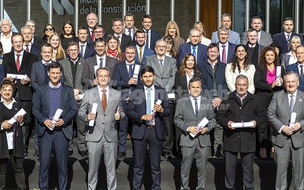 En el Museo de la Constitución se procedió a la entrega de los diplomas a los convencionales reformadores electos