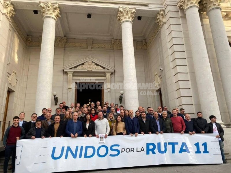 Dionisio Scarpin: ''Logramos que la ruta 11 esté en la agenda del gobierno nacional''