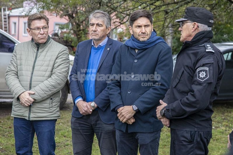 Pullaro, Bastía y Borla recorrieron el Dpto. San Justo