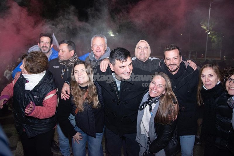 Di Stefano celebró el respaldo electoral a Unidos en el departamento San Lorenzo