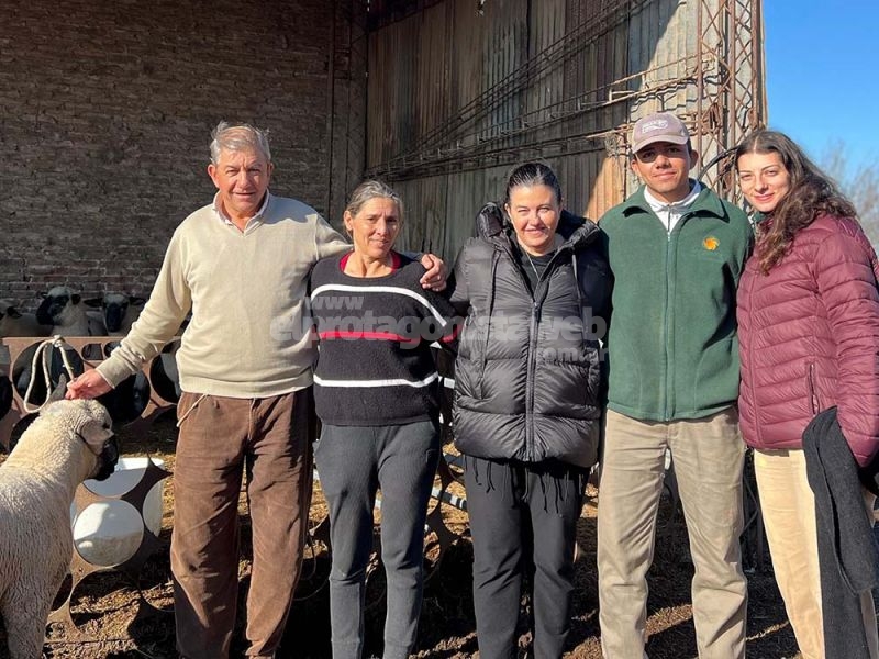 La Diputada Castellani visitó la Cabaña