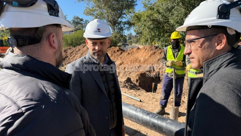 Gasoducto Metropolitano: 90 % de avance en una obra que beneficiará a más de 250.000 santafesinos