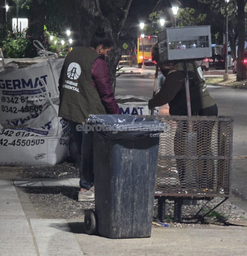 La Municipalidad recolectó más de 1.200 kilos de basura tras los partidos de Unión y Colón
