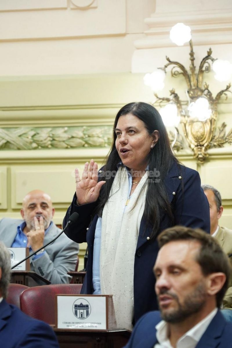 La Diputada Castellani Juró sobre la Nueva Constitución Provincial