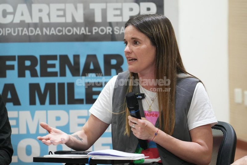 Tepp: ''Construimos un proyecto para defender a las personas con discapacidad desde el Congreso''