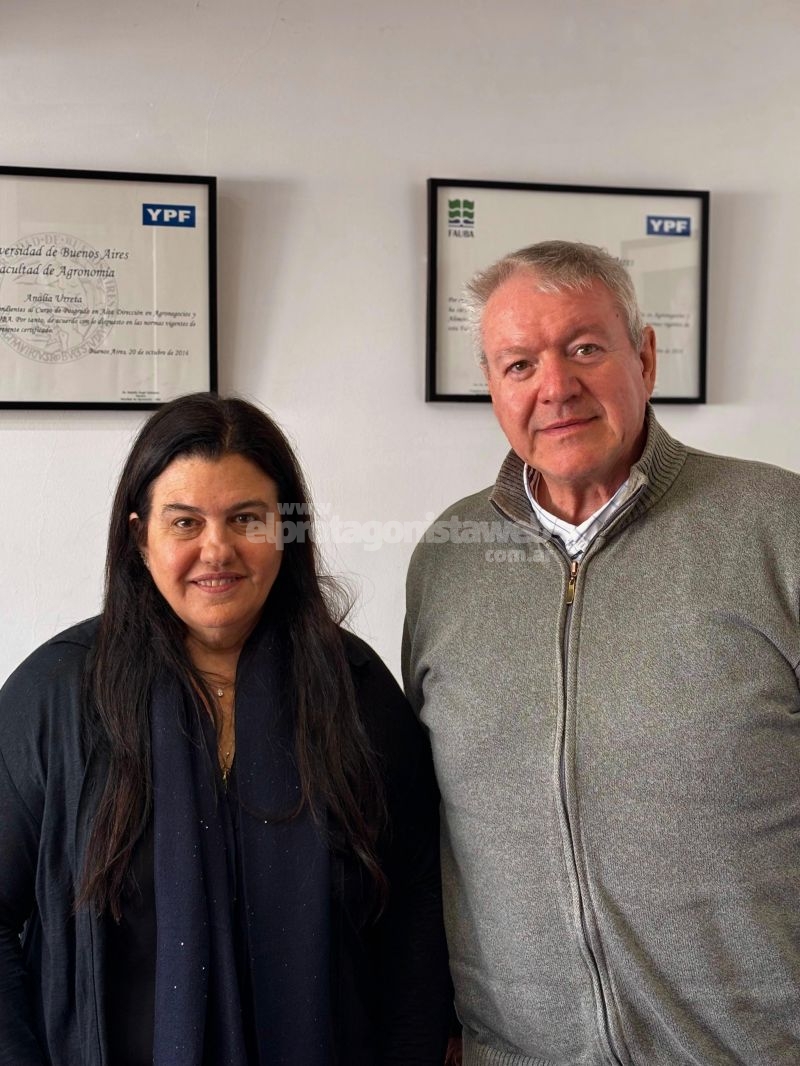 Castellani destaca el compromiso de los productores de Rufino