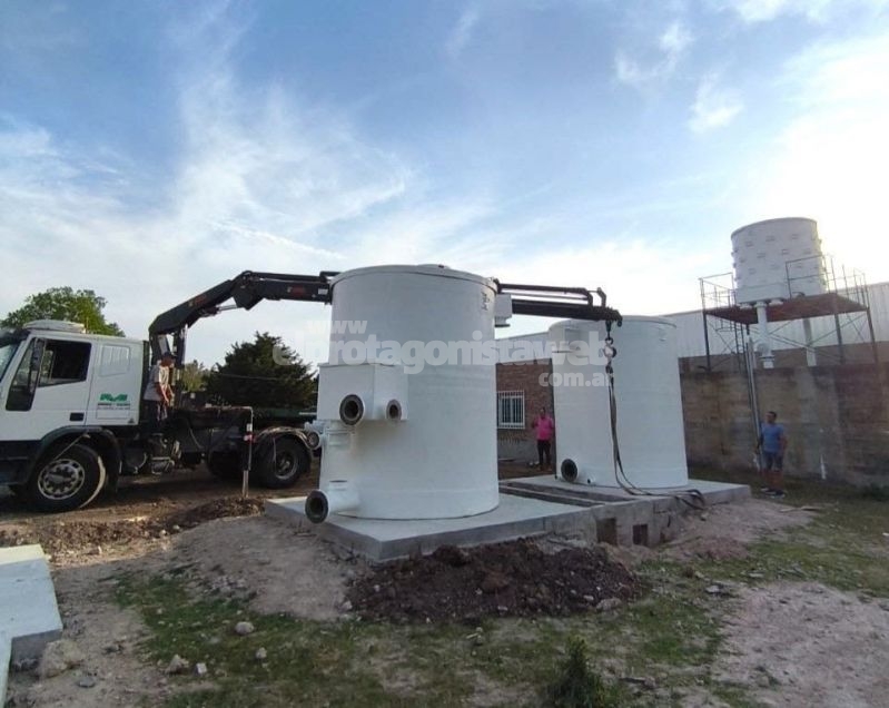 Agua potable para Monte Vera: la nueva planta potabilizadora que financia el Gobierno Provincial ya tiene un 60 % de avance